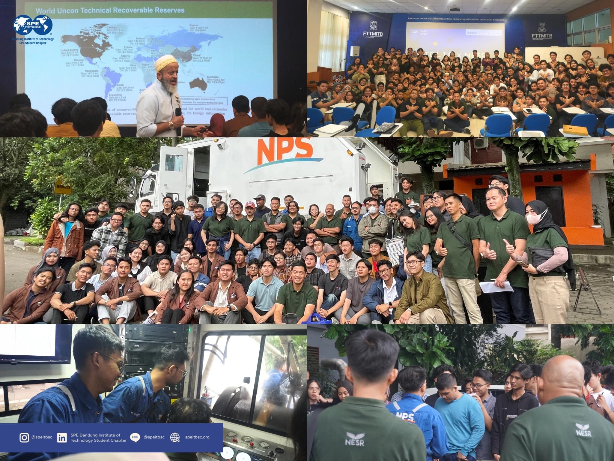SPE ITB Joint Technical Guest Lecture x NESR